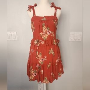 Sleeveless Floral Boho B.O.G Collective Mini Sundress